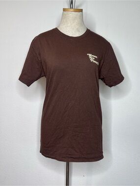 OneDna Women Are Powerful Brown Crewneck Tee